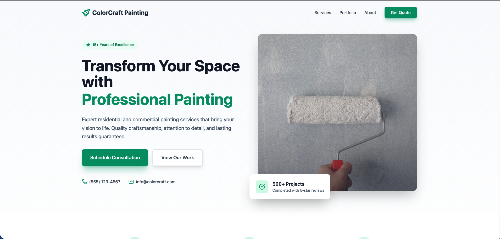 Painter Website